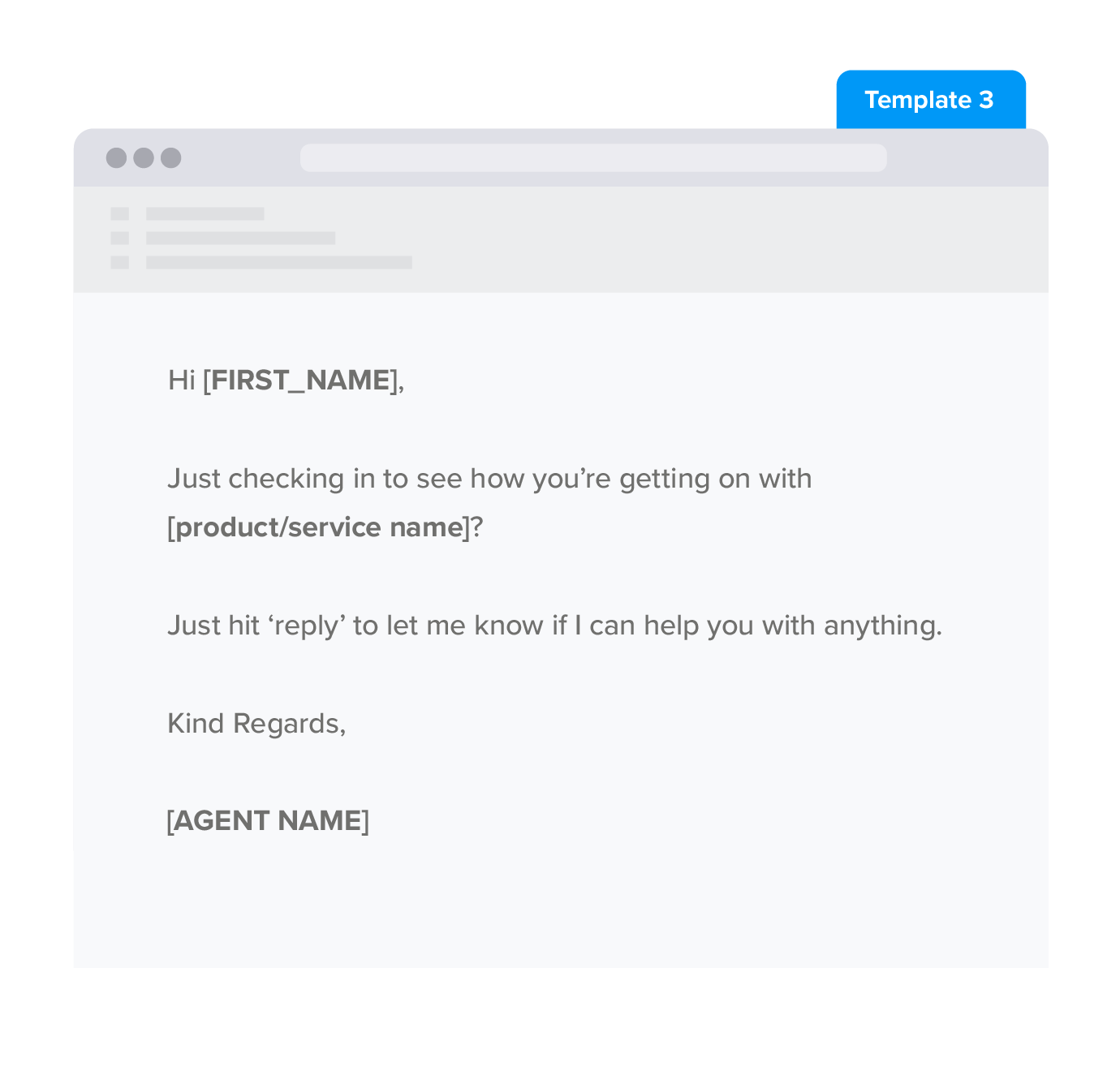 The ‘Just Checking In’ follow-up email