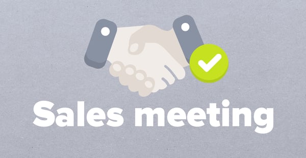 Sales meetings
