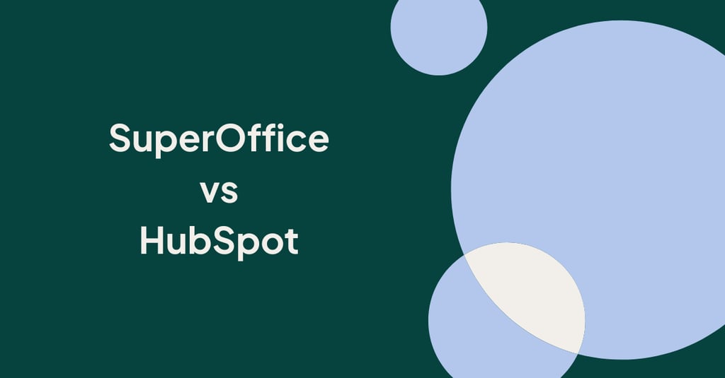 SuperOffice vs HubSpot