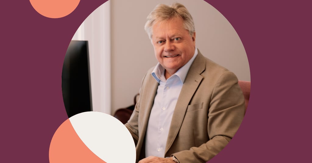 Photo of man in office environment