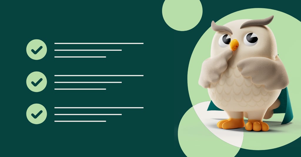 Illustration of check list