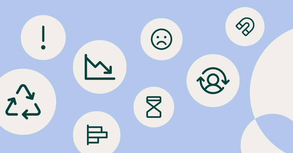 Illustration of customer churn