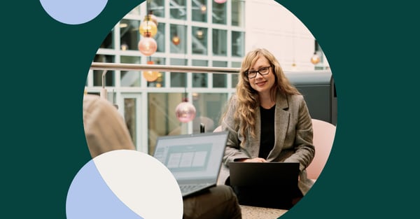 Photo of people in office