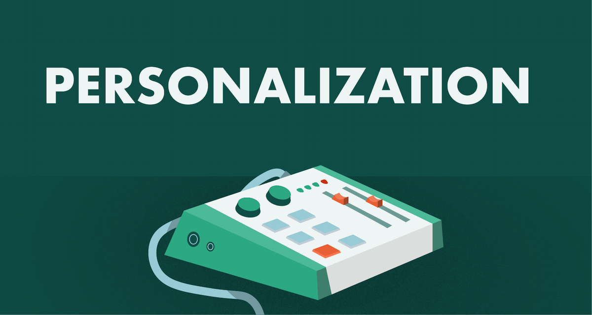 what is click based personalization