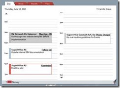 Plan your tasks and activities ahead