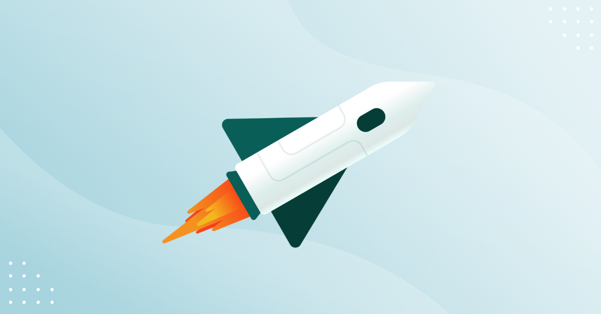 Illustration of rocket