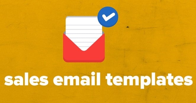 Sales email templates