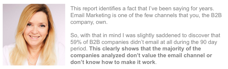 Kath Pay B2B email marketing report