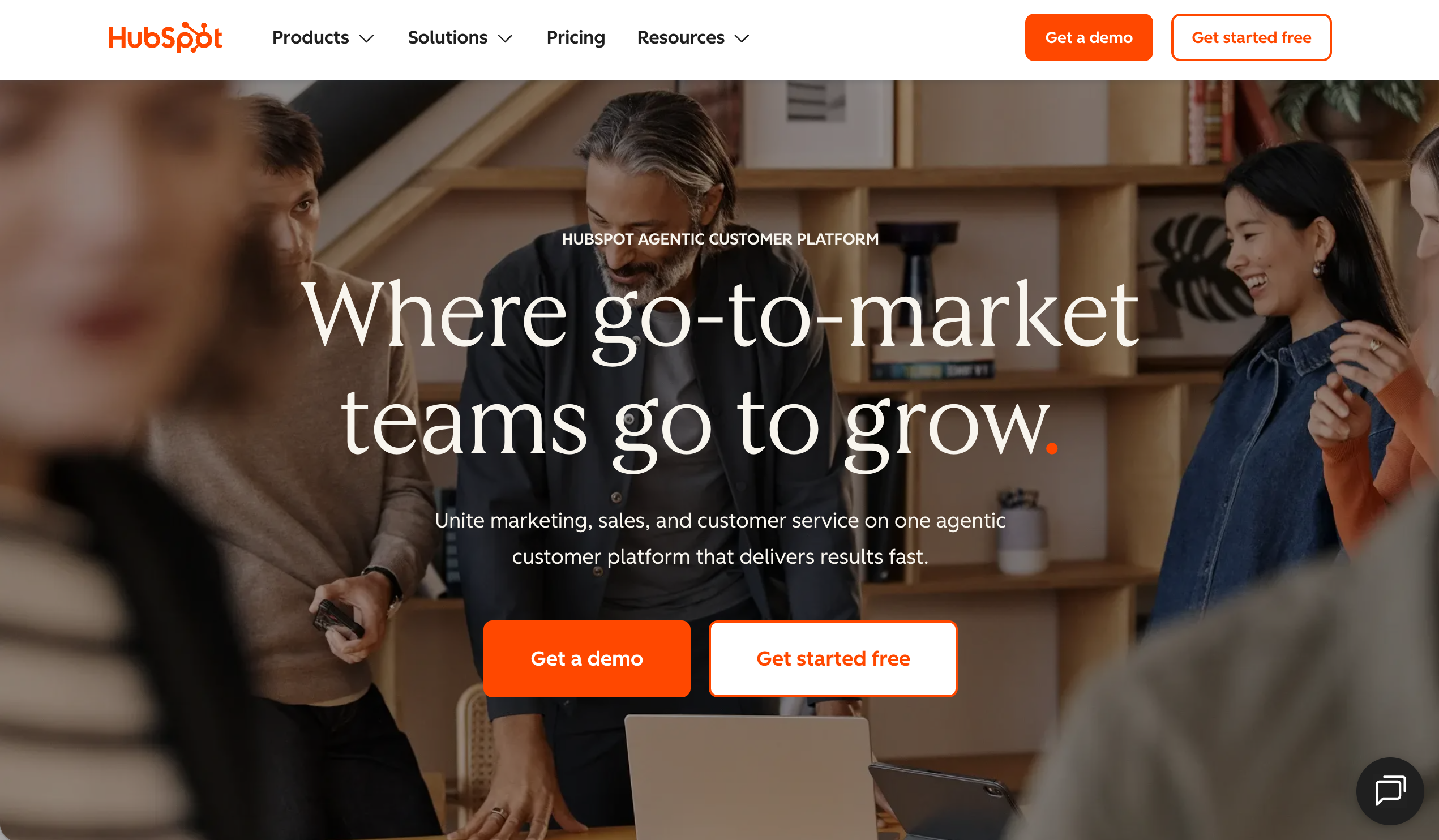 Hubspot hero