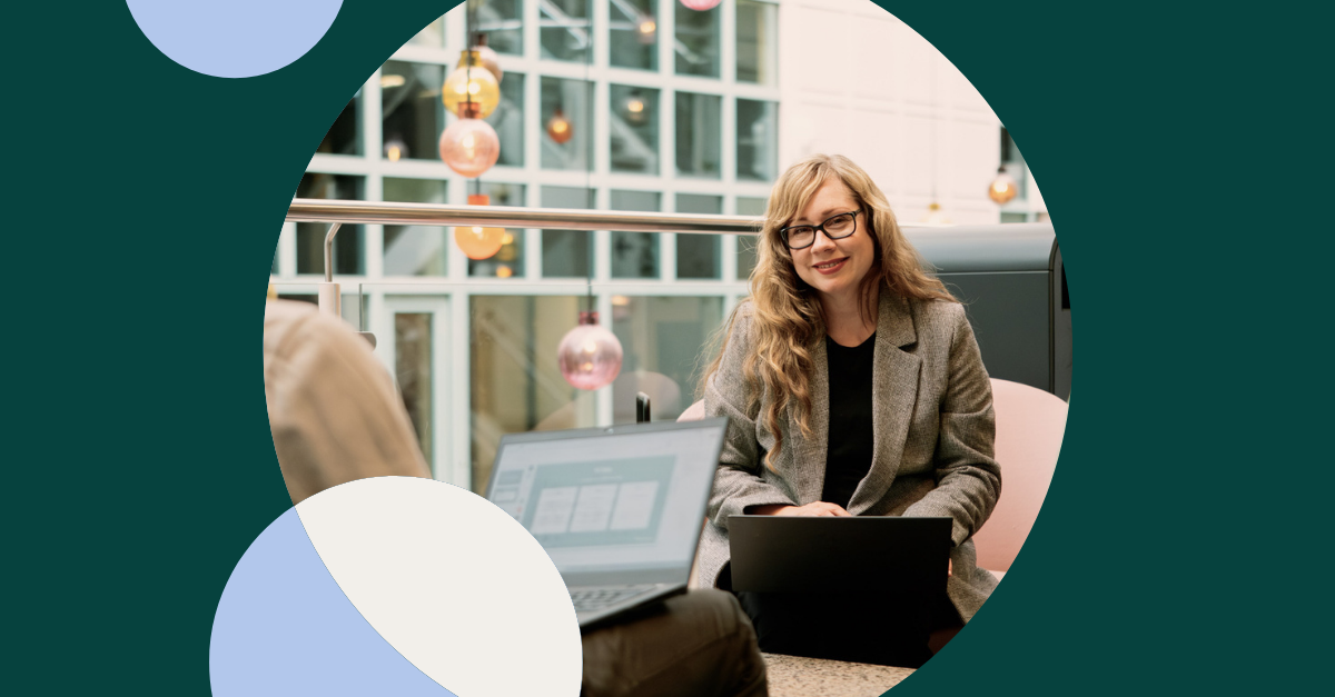 Photo of people in office